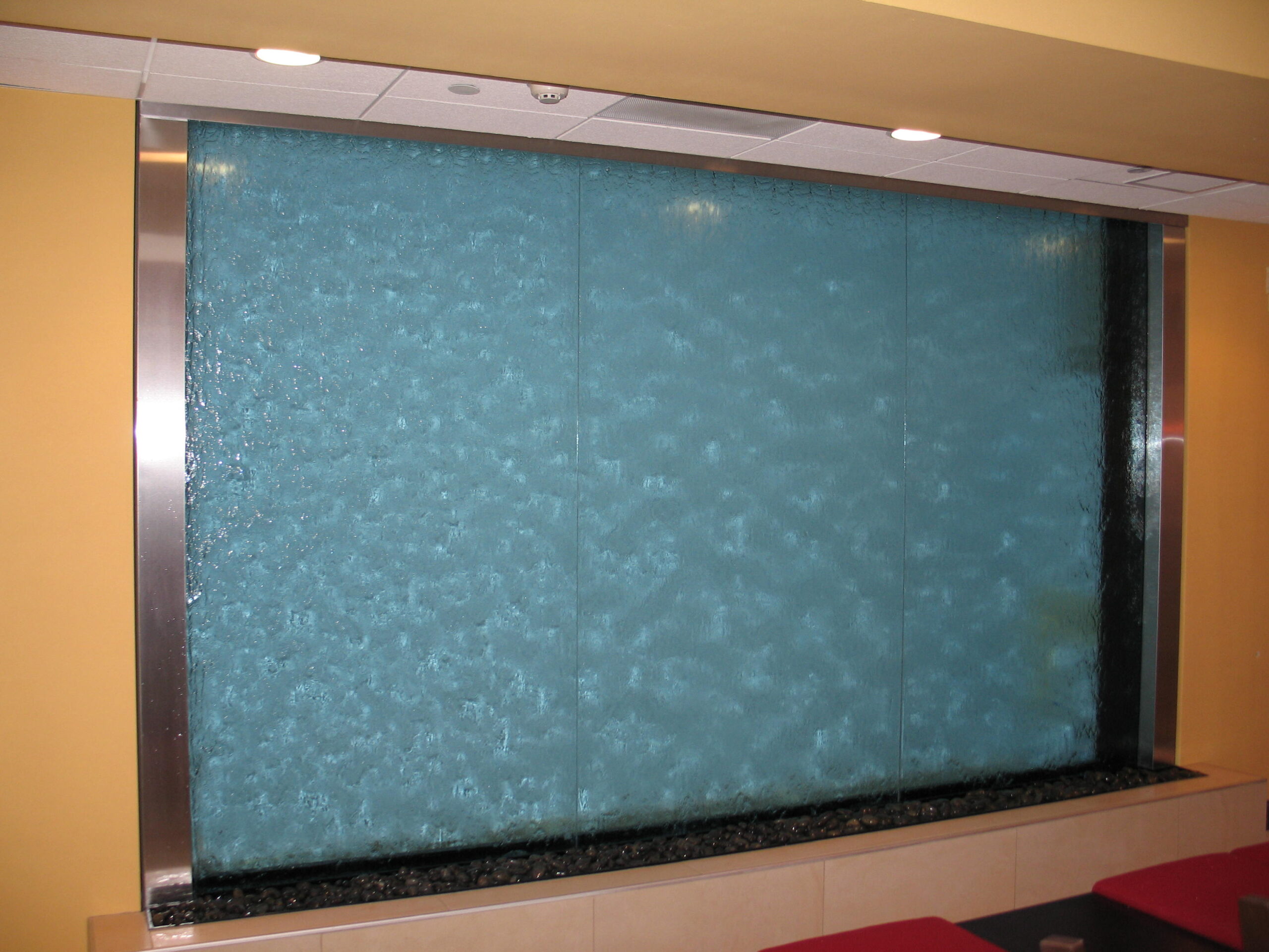 Blue Glass Waterfall scaled