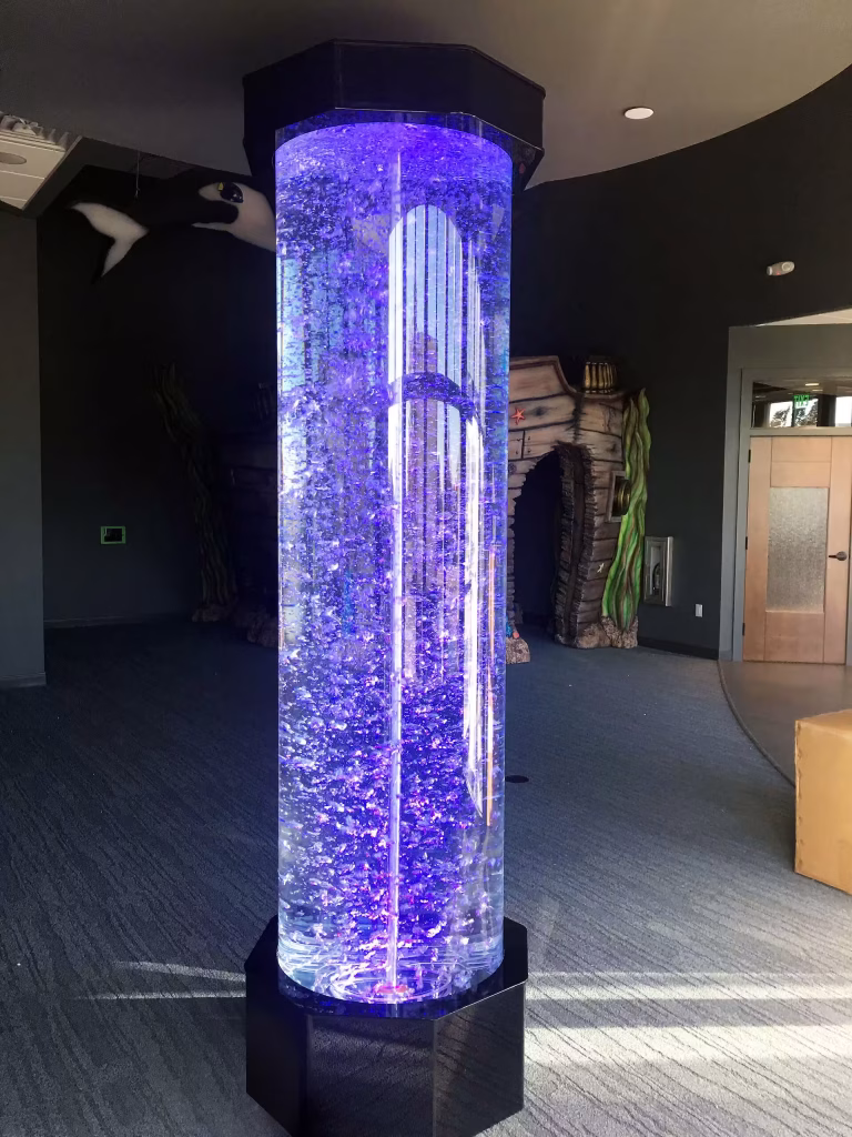Bubble Column Tube at Family Dental in Iowa City