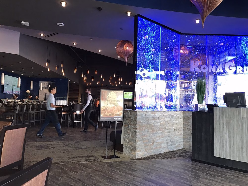Bubble Wall Rod Style at Kona Grill Franklin Nashville TN 1