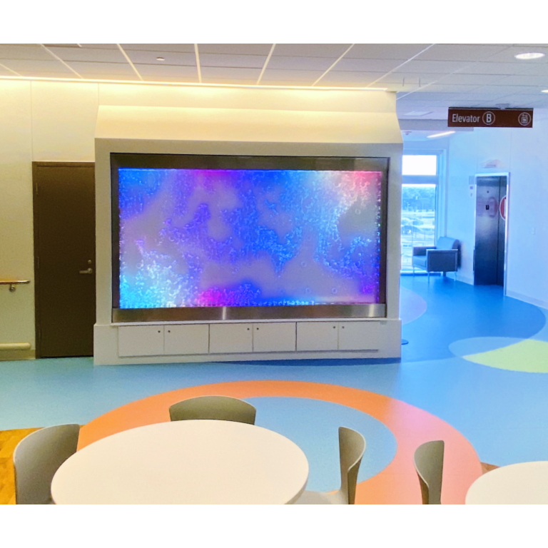 Bubble Wall-Rod Swirley-Hospital In Toledo