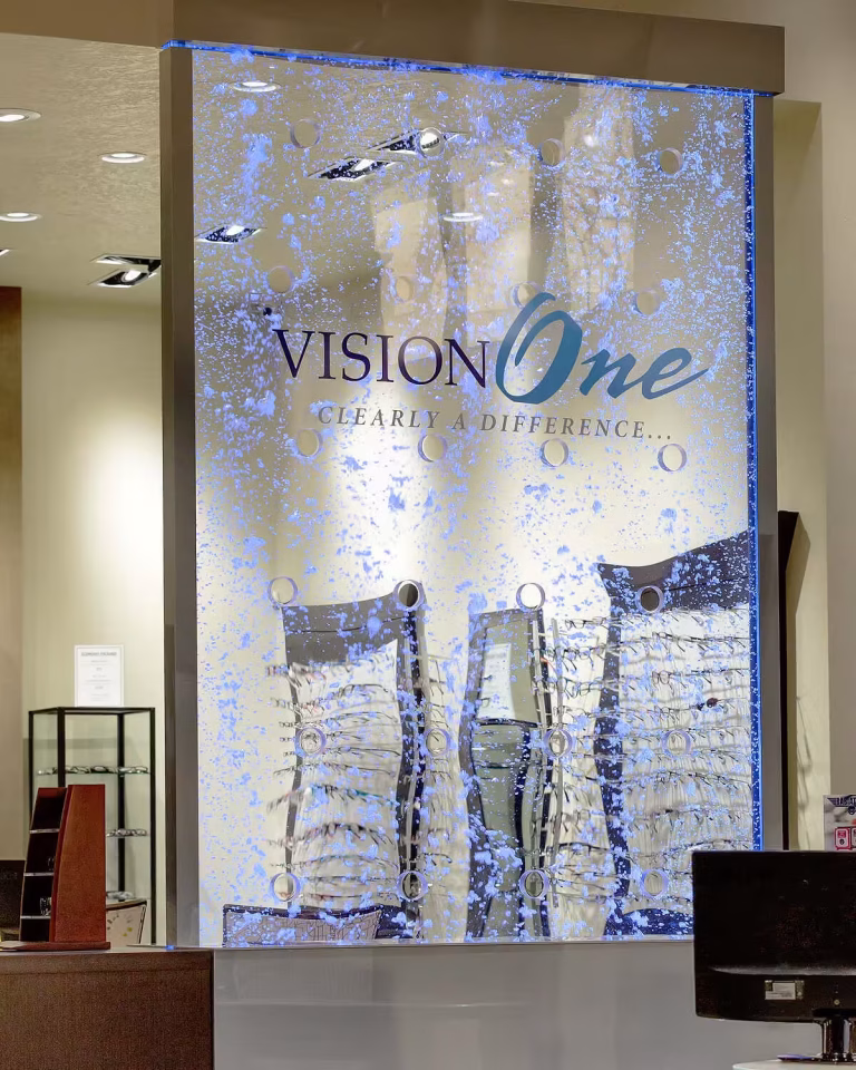 Bubble Wall-Rod Swirley Style-Eagle Vision One Bubble Wall-Rod Swirley Style-Eagle Vision One