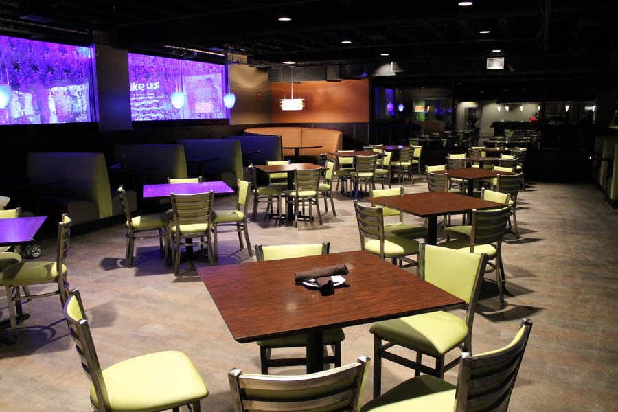 Bubble Wall Swirly Indianapolis Restaurant 3