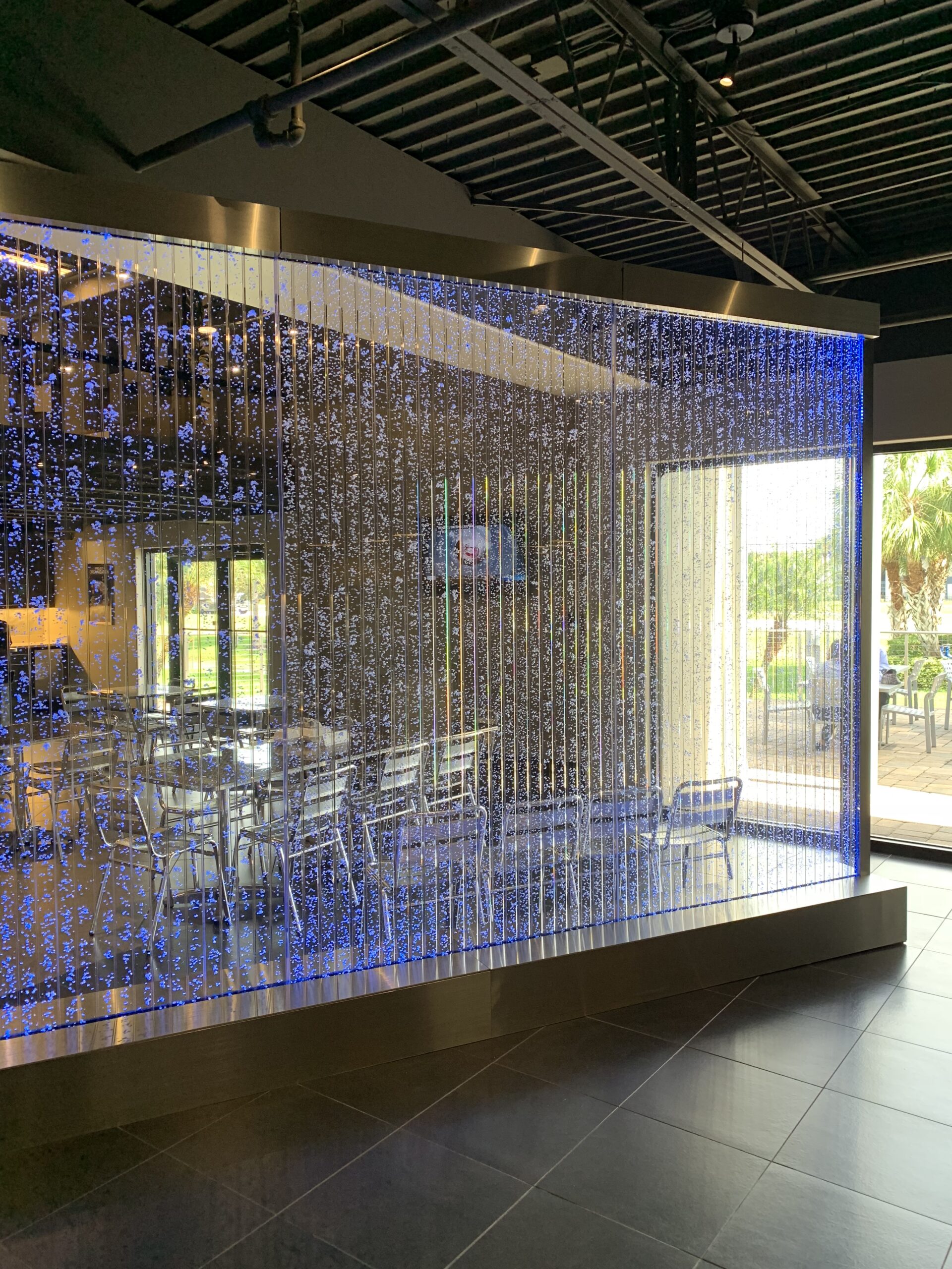 Bubble Wall Vertical Chamber with Stainless Steel Frame for Power Design in St. Petersberg Florida scaled