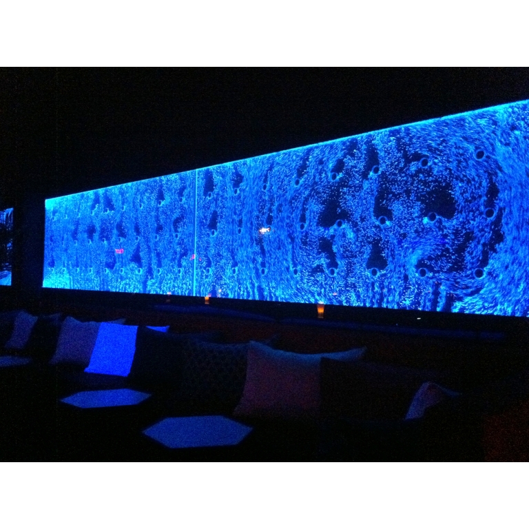 Bubble Wall Water Feature-Aruba Nightclub