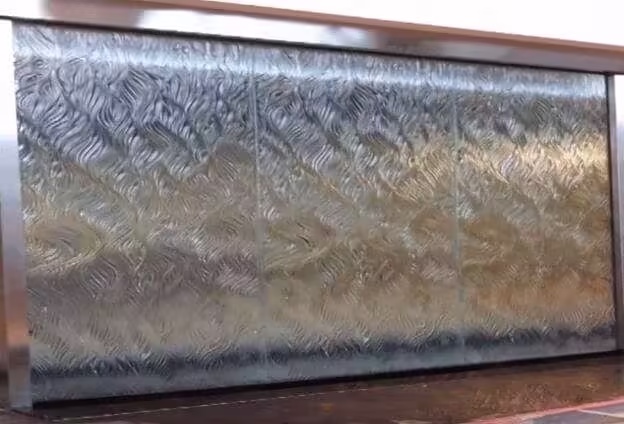 Custom Glass Water Wall Indoor Waterfall-Amazing Indoor Water Walls You Have To See! Custom Glass Water Wall Indoor Waterfall-Amazing Indoor Water Walls You Have To See!