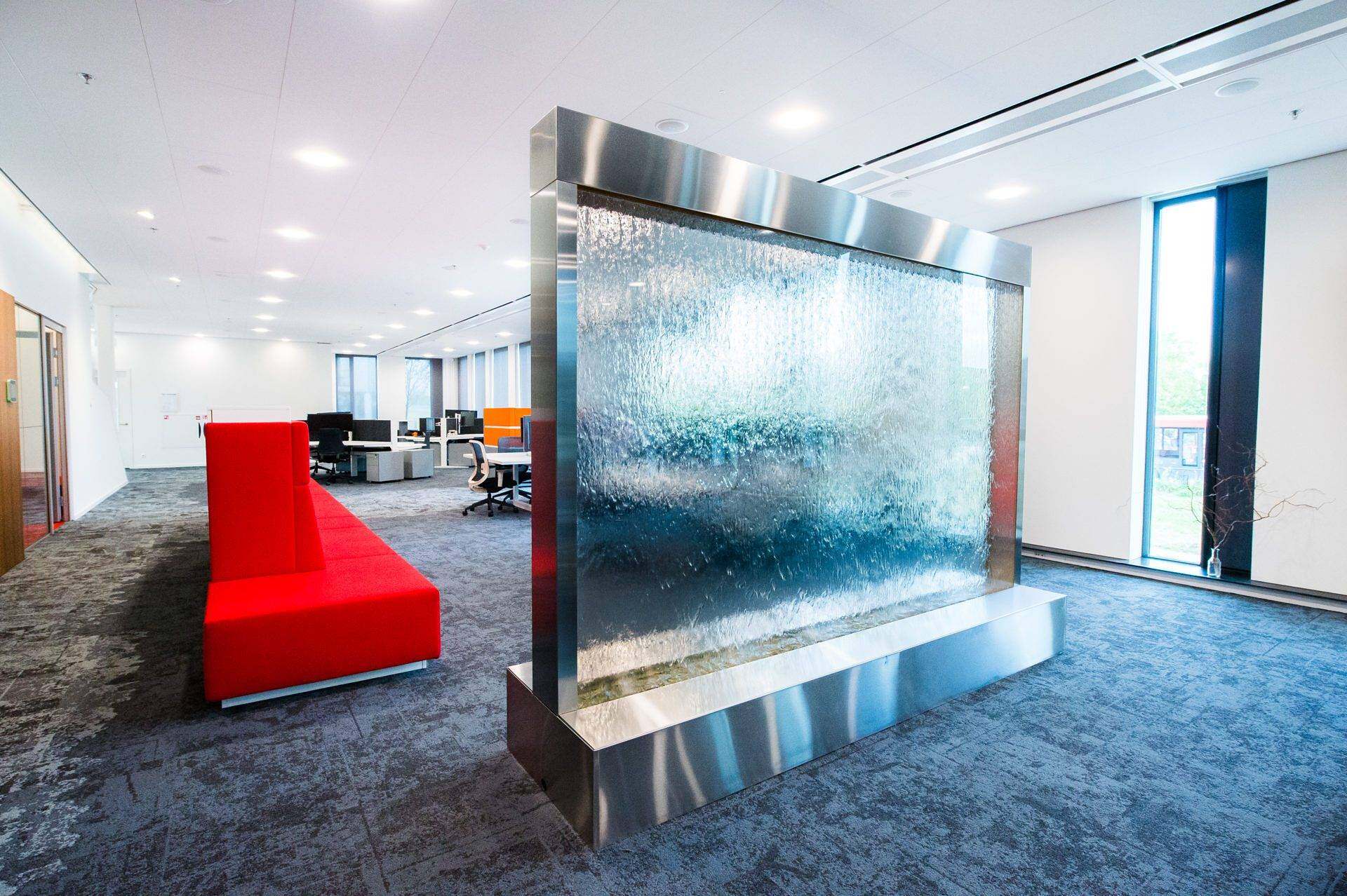Enclosed Water Wall in office in Netherlands Holland Enclosed Water Wall in office in Netherlands Holland
