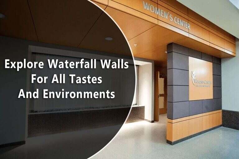 Diverse Waterfall Walls At Midwest Tropical
