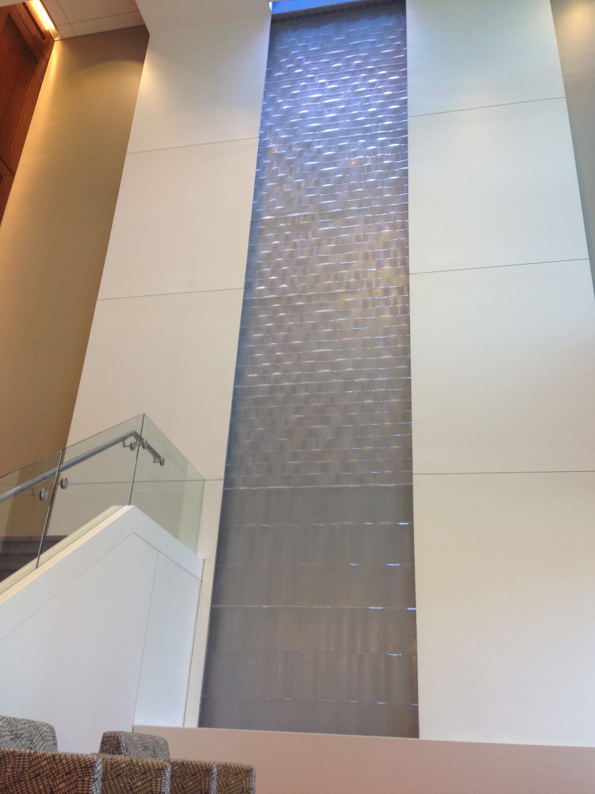 Frosted Acrylic Wave at Wintrust scaled