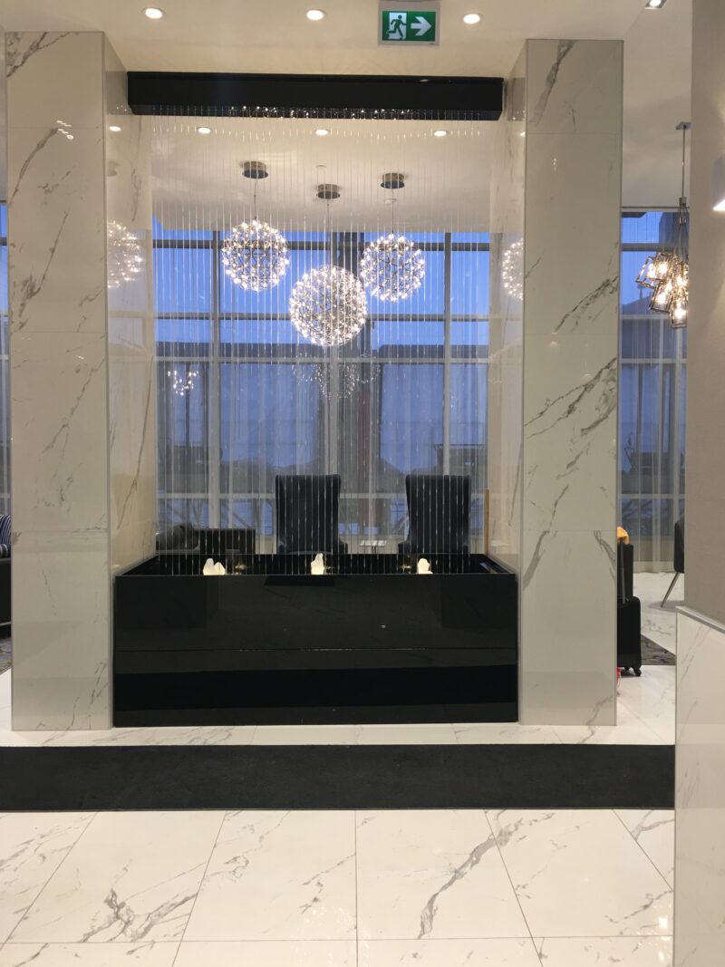 Rain Curtain at Embassy Suites Toronto Rain Curtain at Embassy Suites Toronto