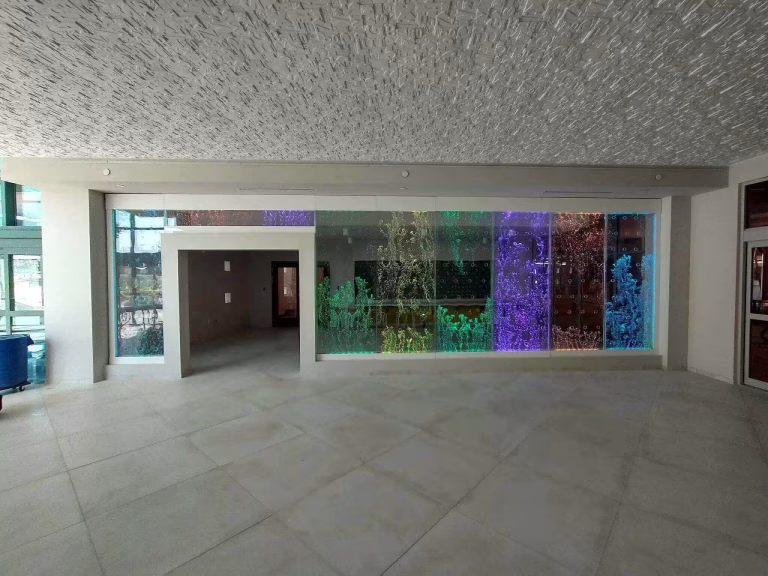 Rod Style Bubble Wall Swirley at Euless Library in Texas 3 Rod Style Bubble Wall Swirley at Euless Library in Texas 3
