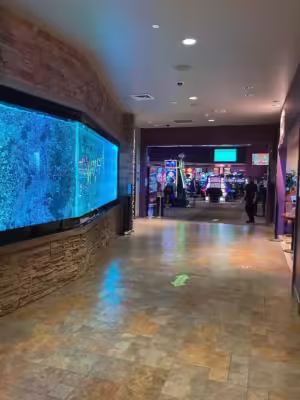Rod Style Bubble Wall Swirley at Wild Horse Resort and Casino in Pendelton, Oregon Rod Style Bubble Wall Swirley at Wild Horse Resort and Casino in Pendelton, Oregon