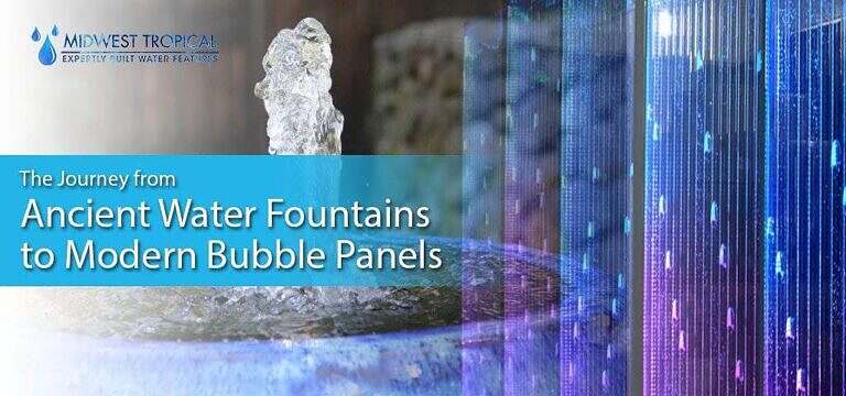 Water Features Evolution: Ancient Fountains To Modern Panels