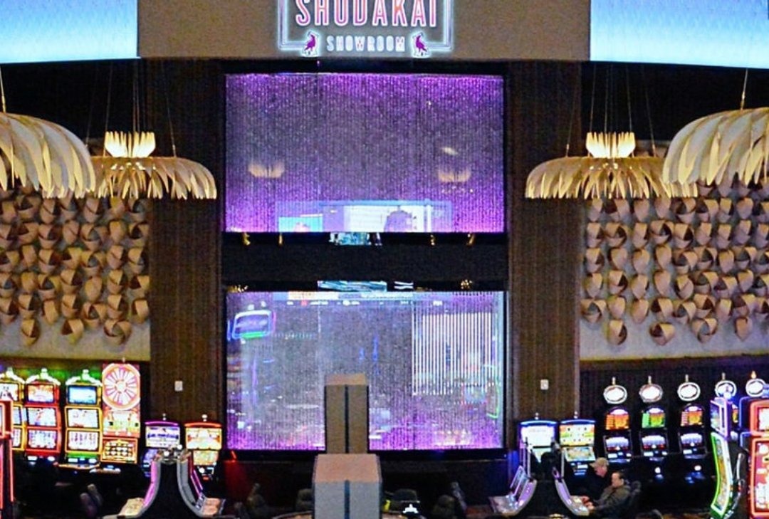Two Story Bubble Wall-Vertical Chamber-at Coyotte Valley Casino in California