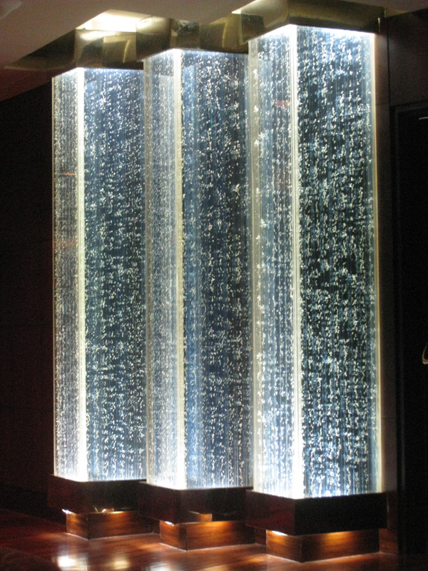 Vertical Chamber Bubble Wall at Grand Hyatt Cairo Egypt 3