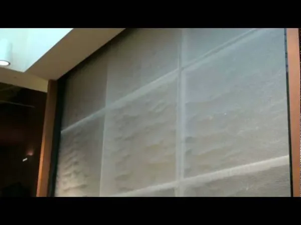 Video Midwest Tropical Water Feature - Living Water Community Church, clear acrylic piece (4).mpg