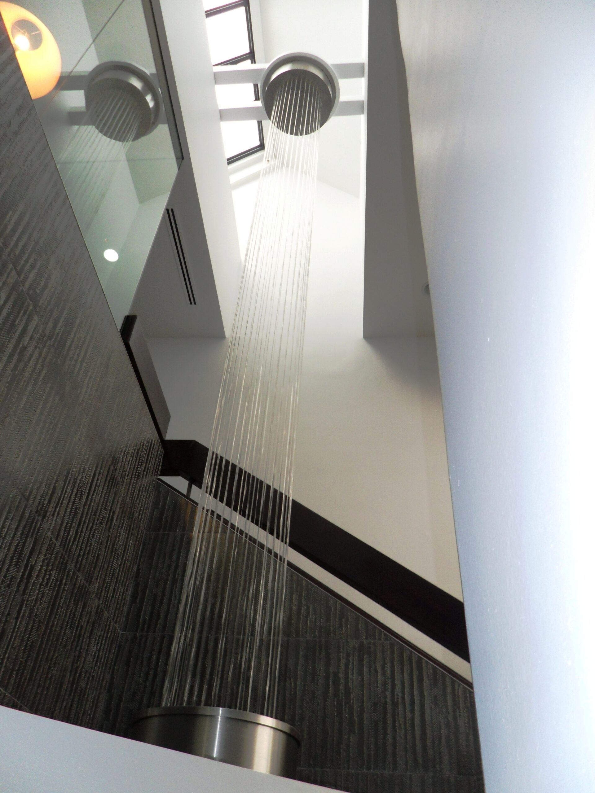 rain curtain water feature-Spa circular rain curtain